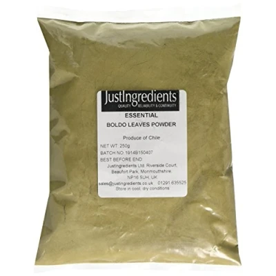 Image of JustIngredients Essentials Boldo Leaf Powder 250 g (Pack of 3)