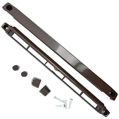 Image of Merriway BH03174 Windows and Door Fully Adjustable Trickle Vent, 260mm (10.4 inch) Brown
