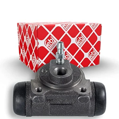 Image of 7082150, 98845053 Brake Cylinder FEBI BILSTEIN 107918 20,6mm Front Axle Left, Rear Right, Right Grey Cast Iron