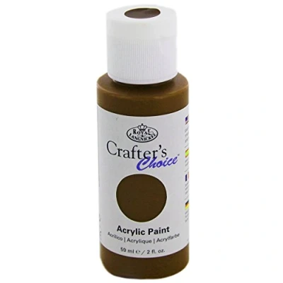 Image of Royal &amp; Langnickel 090672229526 Transparent Brown Acrylic Paint 59ml