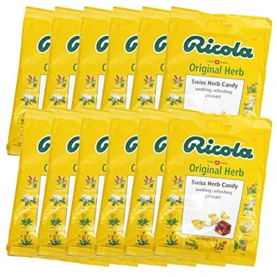 Image of Ricola Bag Original Herb 70g (PACK OF 9)