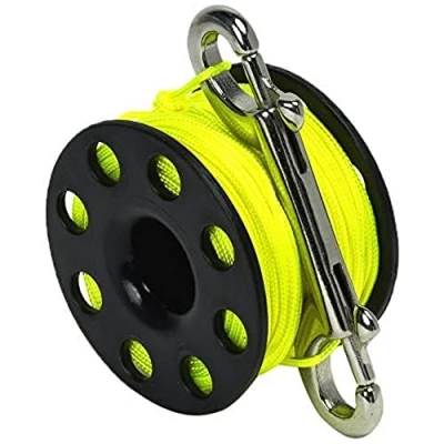 Image of Best Divers ml0057yl Reel, Diver Unisex Adult, Black, 45 metres
