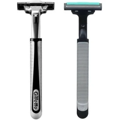 Image of Gillette Vector Razor with Blade Fits Contour/Atra Refill Cartridge