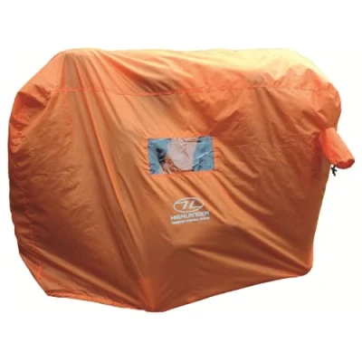 Image of Highlander Outdoor Emergency Survival Shelter available in Orange 2 3 Persons