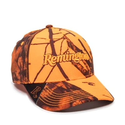 Image of Outdoor Cap Unisex Rm46l mossyoakbreak upblaze a Remington blaze camo cap, Camo, One Size UK