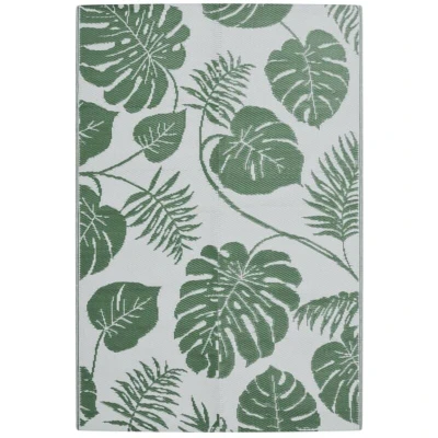 Image of vidaXL Outdoor Carpet ARAKIL Green 140x200 cm PP
