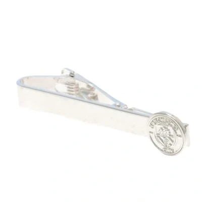 Image of Manchester City F.C. Silver Plated Tie Slide Official Merchandise