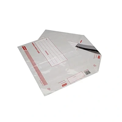 Image of Go Secure Extra Strong Polythene Envelopes (Pack of 25), White, 345x430mm