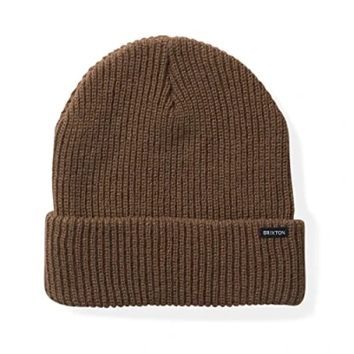 Image of Brixton Becket Beanie hat, Coyote Brown, One Size