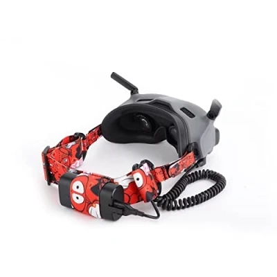 Image of ZJRXM Headband Strap for DJI Avata Goggles 2/FPV V2, Adjustable Head V2 (C)