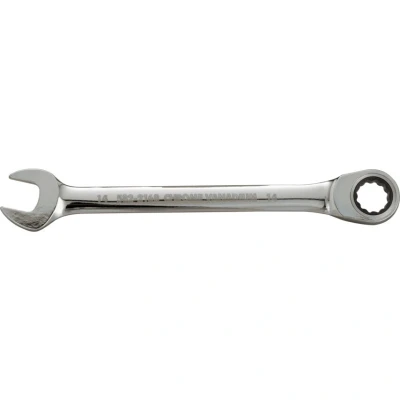 Image of Kennedy Metric Combination Ratchet Spanner, Fixed Head, 21mm