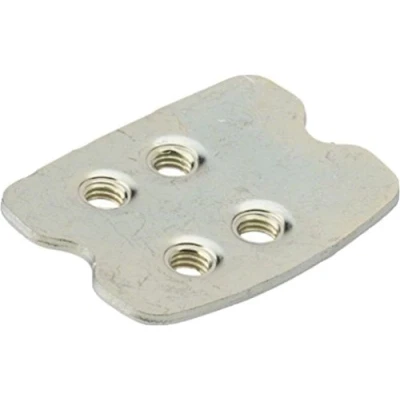 Image of Shimano SH A200 A100 Cleat Nut Black, 4 Hole