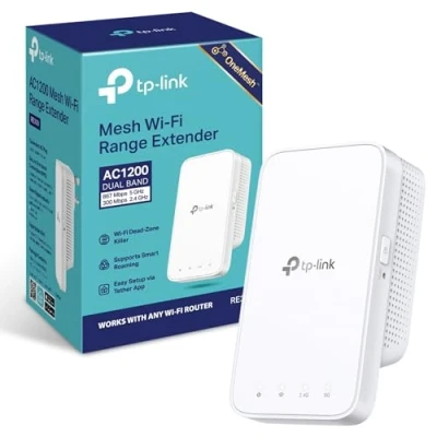 Image of TP Link AC1200 Mesh Wi Fi Range Extender