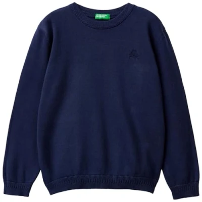 Image of United Colors of Benetton Maglia G/C M/L 1294G100P Sweater, Blu