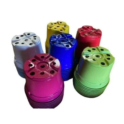 Image of Gone Potty Coloured 9cm Flower Pots x 100