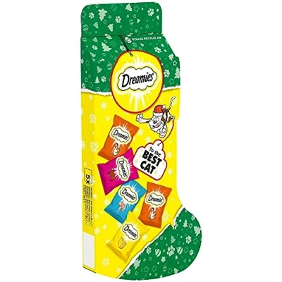 Image of Dreamies Christmas Stocking Cat Treats 130G