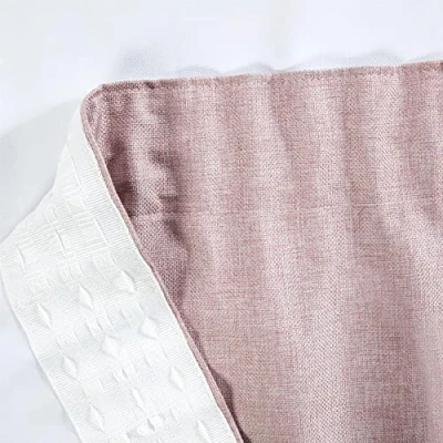 Image of Sundour Eclipse Blackout Pencil Pleat Curtains Rose Pink 90x72 Fully Lined Curtain Taped Top