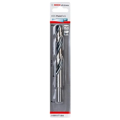 Image of Bosch Professional PointTeQ HSS Twist Drill Bit (for Metal, Reduced Shank, 13 x 101 151 mm, Accessories for Driver)