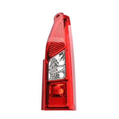 Image of 6351FH Rear light TYC 11 11379 01 2 Right red without bulb holder PEUGEOT: Partner II Van, Tepee, CITROËN: Berlingo