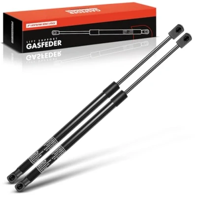 Image of Frankberg 2x Gas Struts Tailgate trunk Compatible with Cooper/One R50 R53 2001 2006 Cooper S 2002 One D 2003 Hatchback Replace# 6081200109