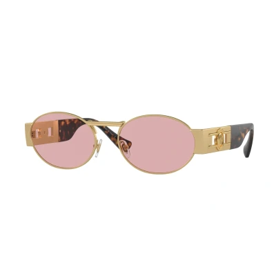Image of Sunglasses Versace Ve2264 col. 100284 Unisex Rotonda Oro