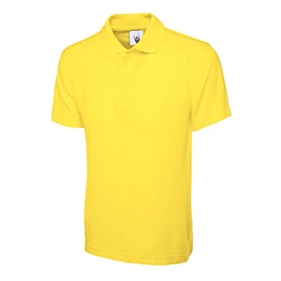 Image of Uneek UC101 Yellow Small 220 GSM Classic Polo Shirt