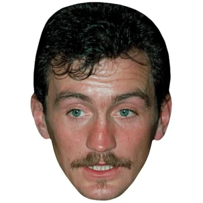 Image of Barry McGuigan (Young) Celebrity Mask, Flat Card Face, Fancy Dress Mask