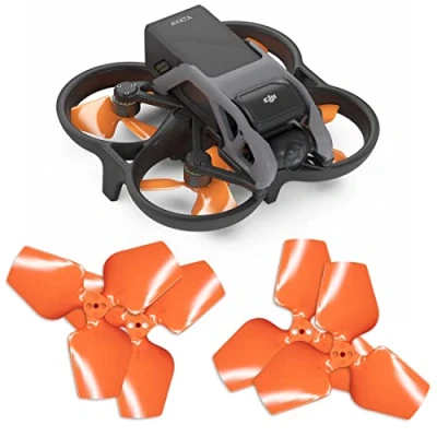Image of Master Airscrew 3 Blade Upgrade Propellers for DJI Avata Orange, 4 pcs