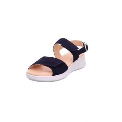 Image of Legero Women&#039;s Swing Sandal, Storm (Blue) 8300, 5.5 UK