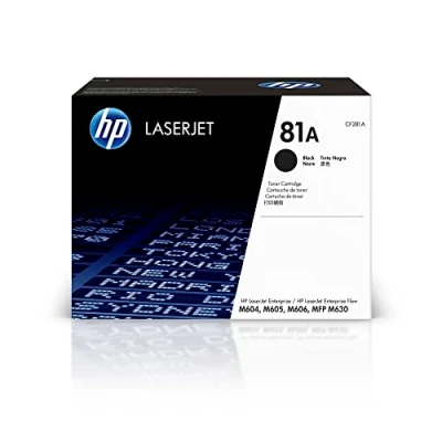 Image of HP 81A Black Original LaserJet Toner Cartridge