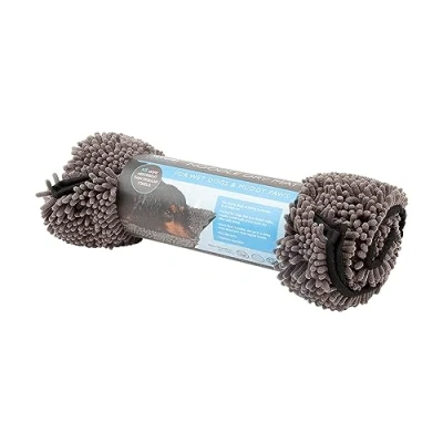 Image of Scruffs Noodle Dry Mat, 90 x 60cm, Grey
