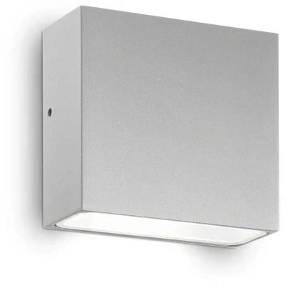 Image of Tetris 1 Light Outdoor Wall Grey IP44, G9