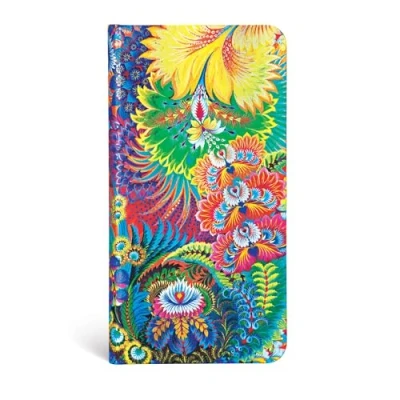 Image of Paperblanks Hardcover Journal Dayspring Lined Slim (90 x 180 mm) (Olena&#039;s Garden)