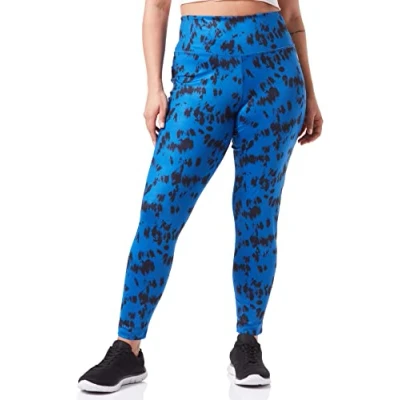 Image of Dare2b Women&#039;s Influential Tight Pants, Space Blue Tie, 10