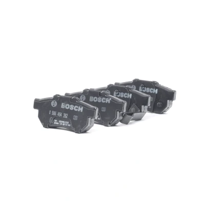 Image of 06430SAAE50, 430225040, 43022SAAE50, 43022SAAE51, 43022SF1000 Brake pad set BOSCH 0 986 494 392 HONDA: Jazz 2, 3, CIVIC 4 Hatchback