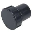 Image of FloPlast 32mm Solvent Weld Waste Black Access Plug