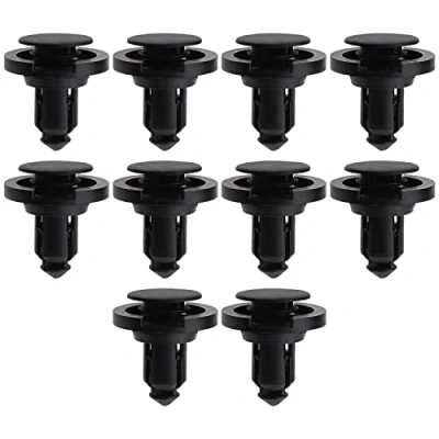 Image of EMSea 10PCS Car Side Skirt Push Clips 909140020 909140055 Compatible with Impreza 00 07 WRX STi Bumper Trim Fasteners Plastic Rivet Splash Shield Retainers