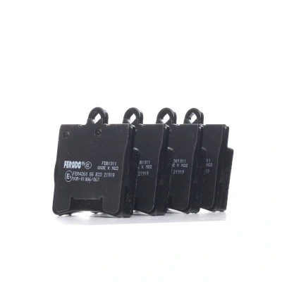 Image of 051126300AA, 05126300AA, 05139902AA, 5126300AA, 5139902AA Brake pad set FERODO PREMIER ECO FRICTION FDB1311 MERCEDES BENZ: SLK, CLK Coupe