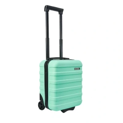 Image of Cabin Max Anode 24L TwinWheel 40x30x20cm Wizz Air Easyjet Underseat Trolley Case (Mint Green 40 x 30 20)