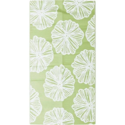 Image of vidaXL Outdoor Carpet ARAKIL Green 80x150 cm PP