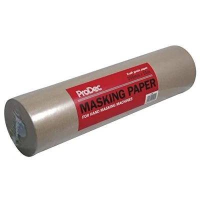 Image of ProDec 12&quot; x 55m Brown Masking Paper for Hand or Machine Application