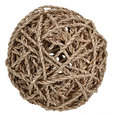 Image of AB Tools Large Small Animal Rabbit Guiena Pig Sea Grass Fun Ball Activity Toy Gift