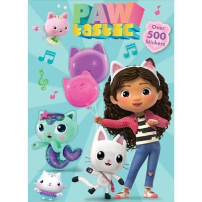 Image of Gabbys Dollhouse 500 Stickers for Kids Mega Sticker Pack
