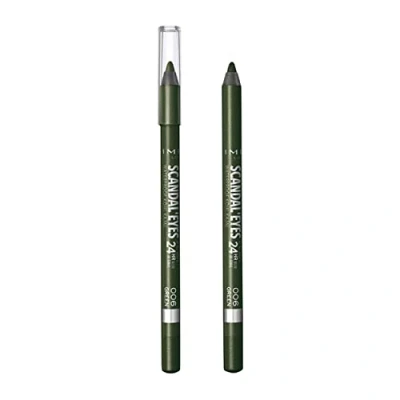 Image of Rimmel Scandal&#039;Eyes Waterproof Eyeliner, green , 1.3 Gram, Pencil