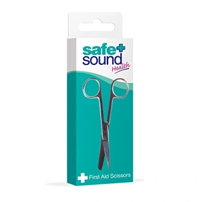 Image of Safe and Sound First Aid Scissors. 13cm.
