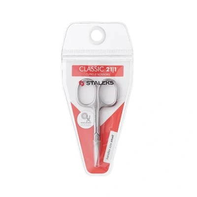 Image of Staleks Classic Cuticle Scissors with Small Handles Size 21 Type 1 Model SC 21/1