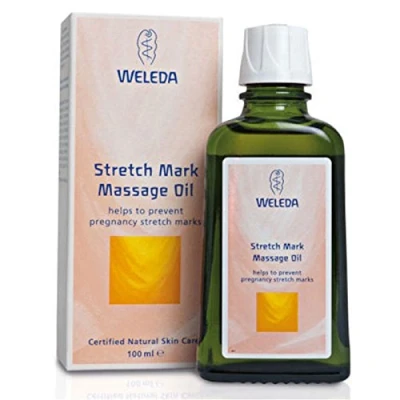 Image of WELEDA (UK) Stretch Mark Massage Oil 100ml (PACK OF 2)