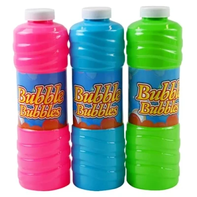Image of Ram© Giant 1 Litre of Bubble Mixture with Wand for Machines Garden Games Essential Kids Outdoor Bubbles (1)