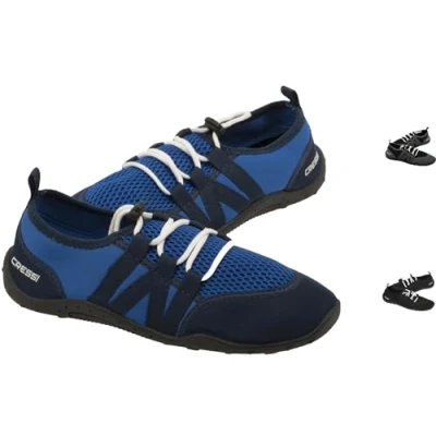Image of Cressi Unisex Adult Elba Water Shoes Black/Grey, UK 13/ EU 48
