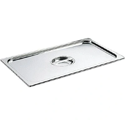 Image of Matfer Bourgeat Stainless Steel 1/3 Gastronorm Lid